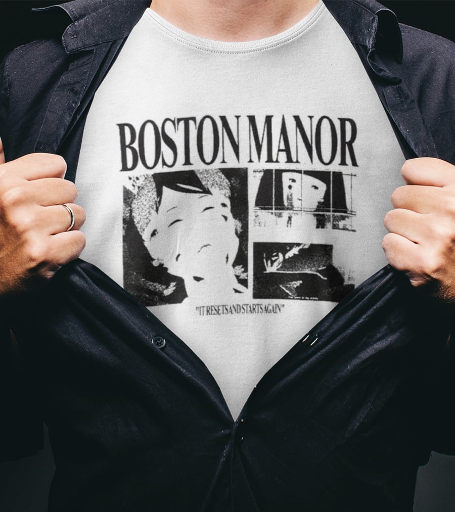 Boston Manor It Resets And Starts Again Paprika Album T-Shirt
