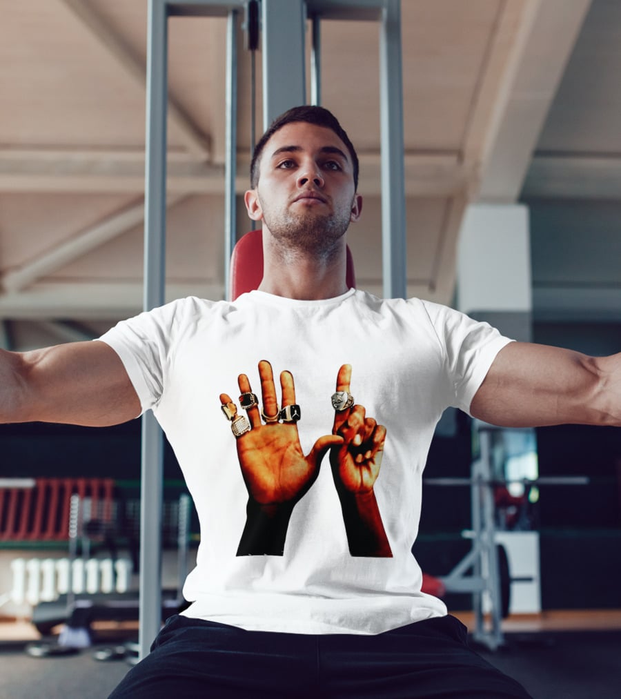 Carlos Alcaraz Championship Rings NBA Jordan Rolex Iconic Hands T-Shirt