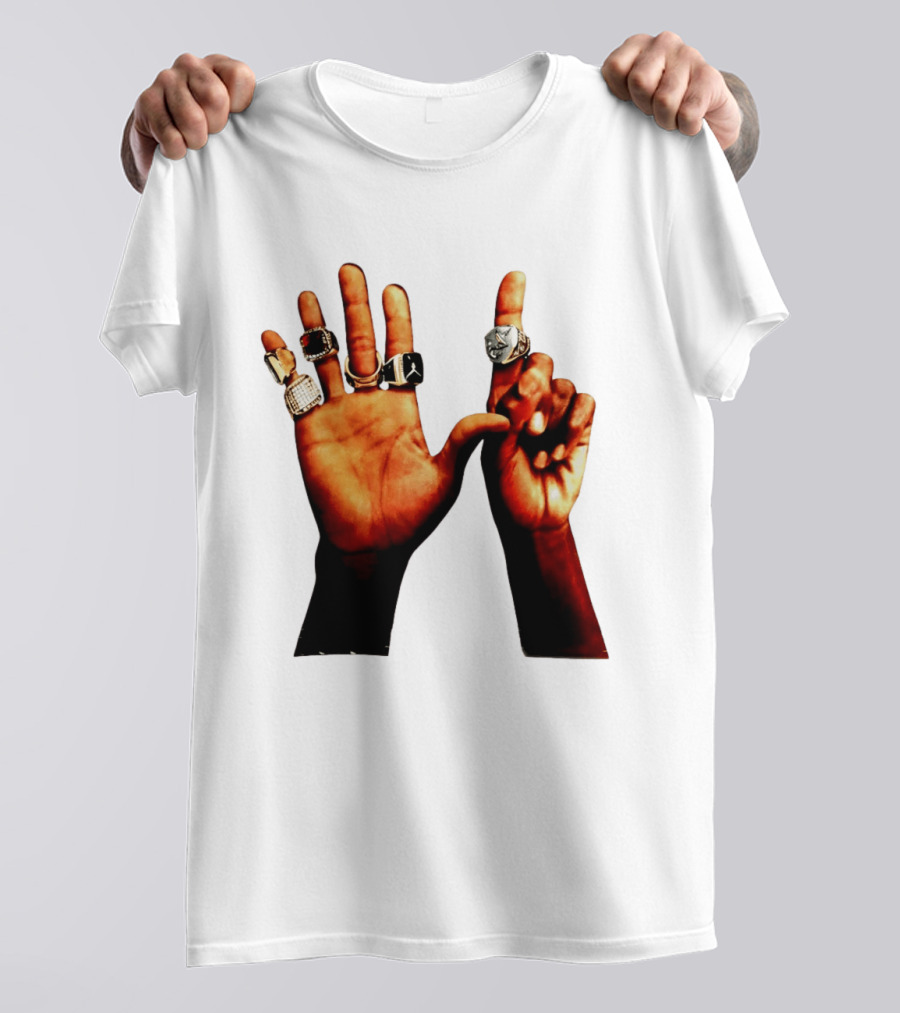 Carlos Alcaraz Championship Rings NBA Jordan Rolex Iconic Hands T-Shirt