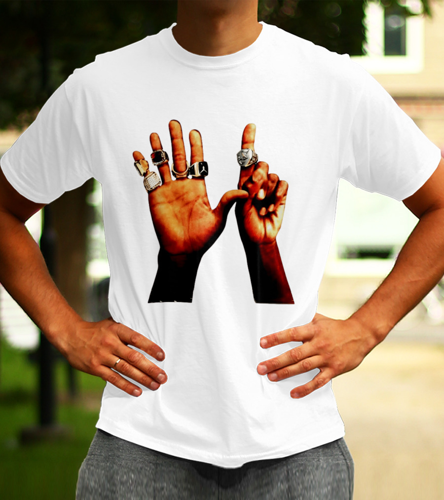 Carlos Alcaraz Championship Rings NBA Jordan Rolex Iconic Hands T-Shirt