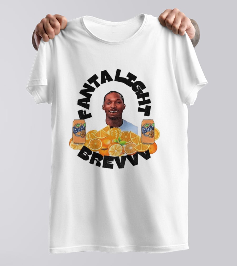 Fanta Light Brev Meme Orange Slices Cans T-Shirt