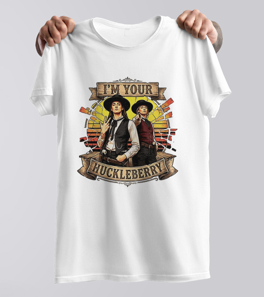 I'm Your Huckleberry Sophie Cunningham Cowgirl Indiana Fever Basketball Western T-Shirt