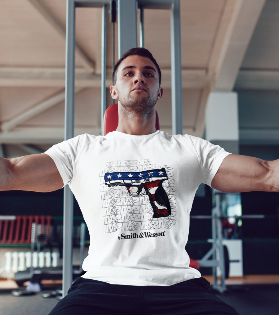 M P Monday By Smith And Wesson Stars And Stripes T-Shirt