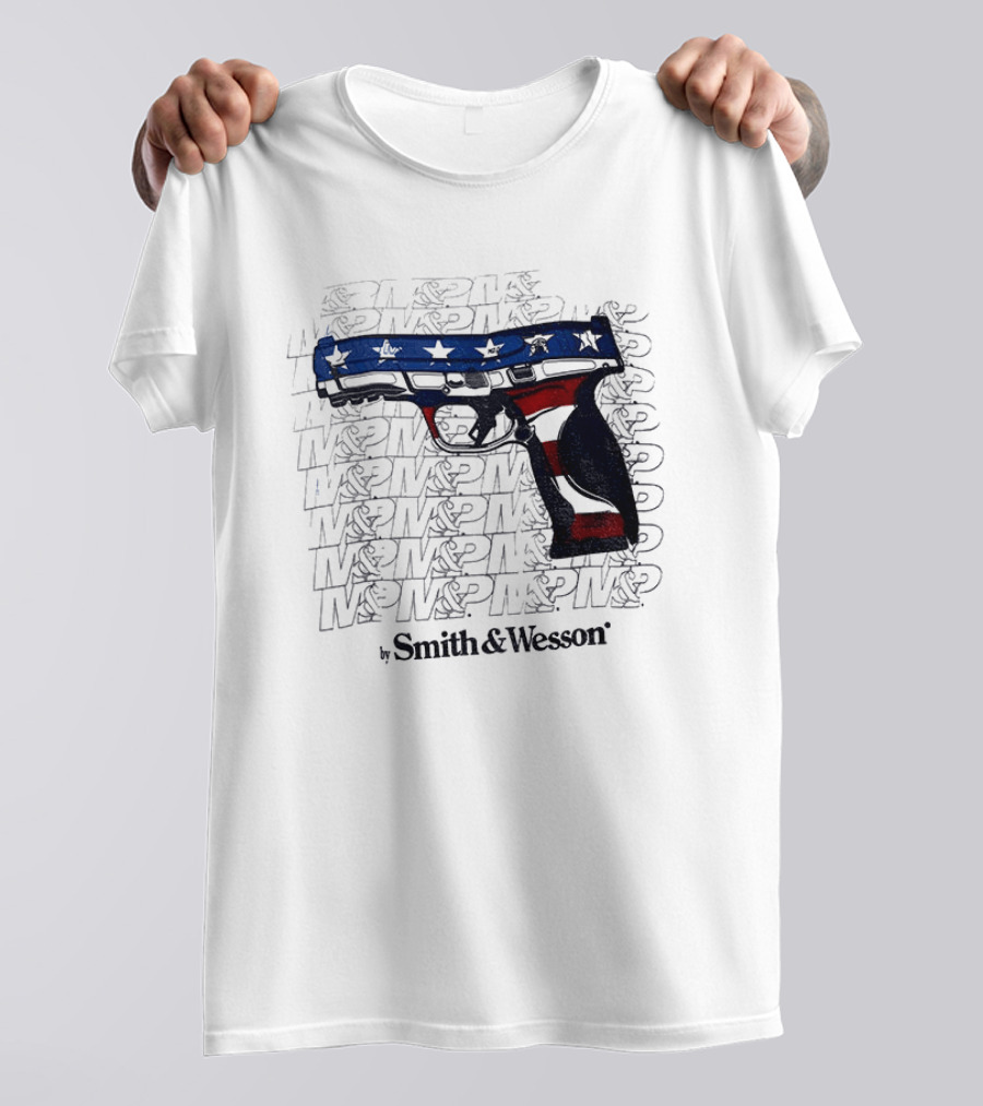 M P Monday By Smith And Wesson Stars And Stripes T-Shirt
