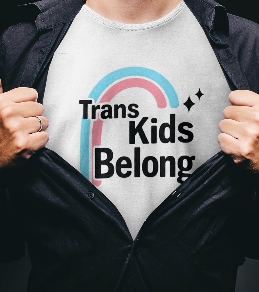 Minnesota Lynx Coach Cheryl Reeve Trans Kids Belong T-Shirt