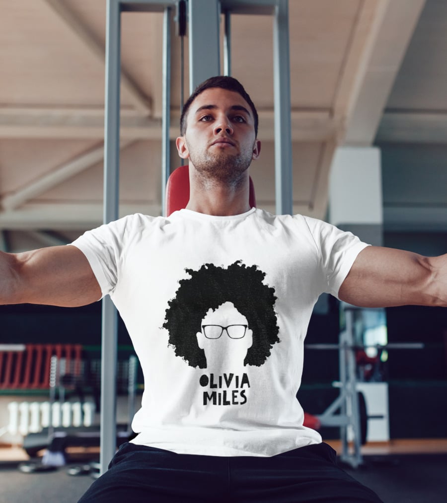 Olivia Miles Afro Glasses Icon WNBA Minnesota Lynx 2026 T-Shirt