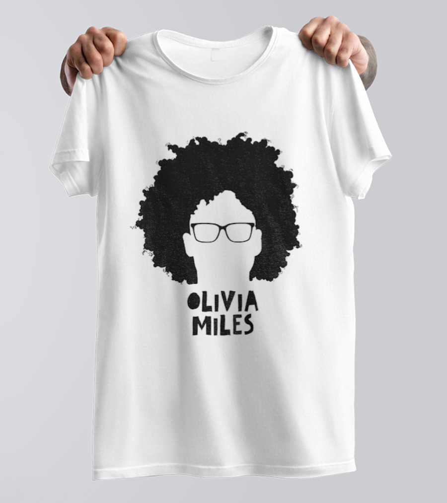 Olivia Miles Afro Glasses Icon WNBA Minnesota Lynx 2026 T-Shirt