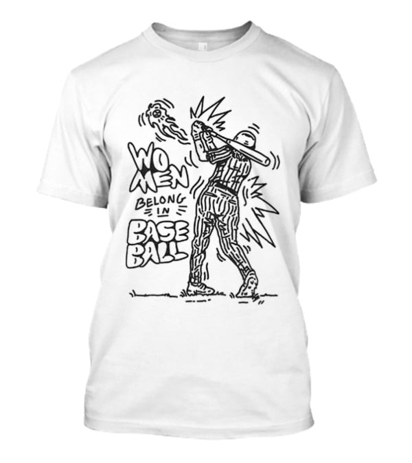 Women Belong In Baseball Philly T-Shirt