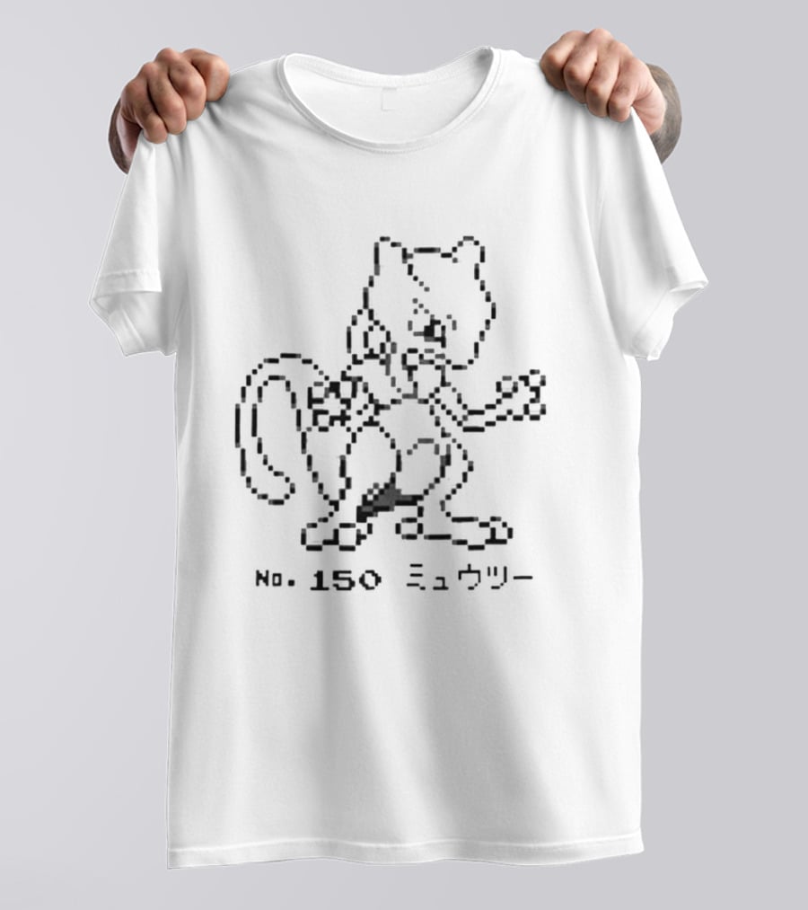 Pokémon No. 150 Anime Gaming T-Shirt