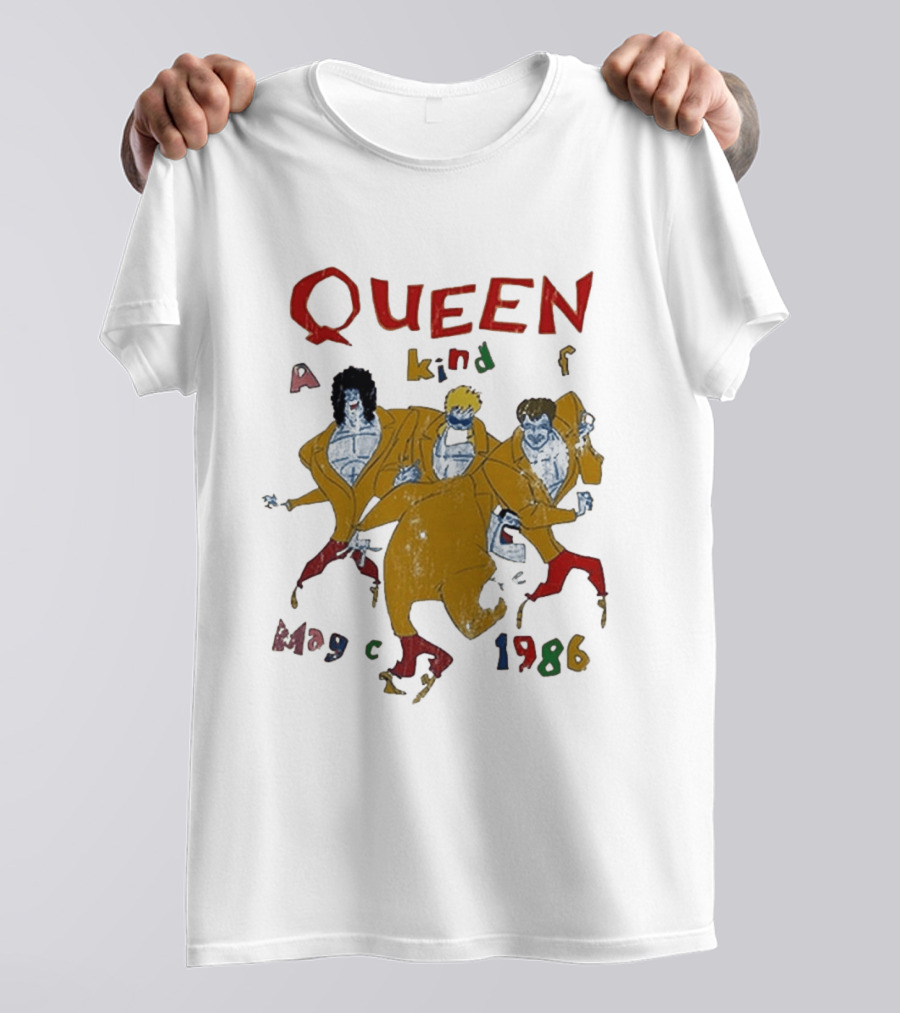 Queen A Kind Of Magic Tour 1986 Anniversary T-Shirt