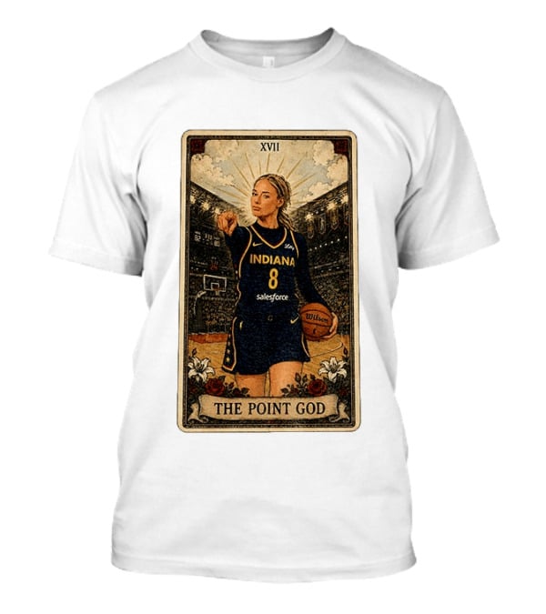 Sophie Cunningham Indiana The Point God XVII Tarot Card Basketball 8 T-Shirt