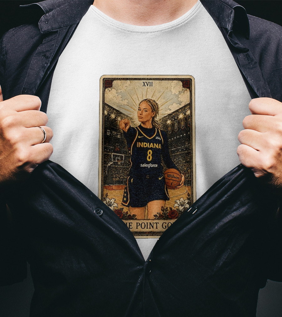 Sophie Cunningham Indiana The Point God XVII Tarot Card Basketball 8 T-Shirt