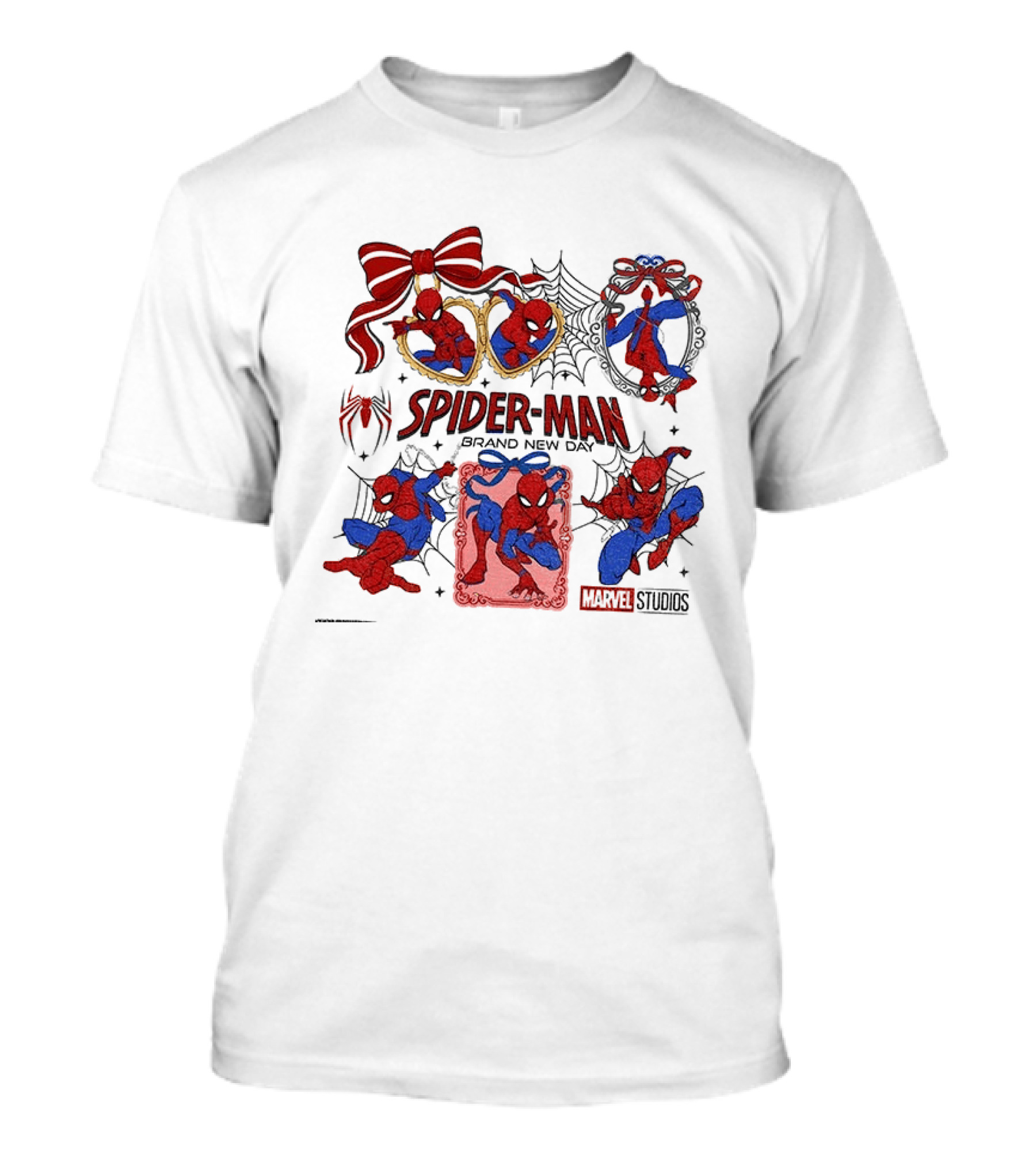 Spider Man Brand New Day Marvel Studios Masked Web Hero Coquette Superhero T-Shirt