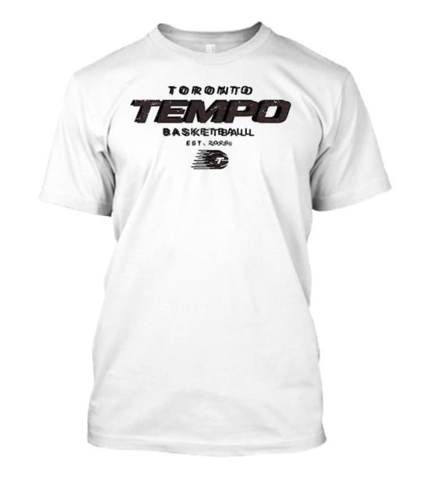 Toronto Tempo Basketball EST 2026 Bold Lettering And Sports T-Shirt