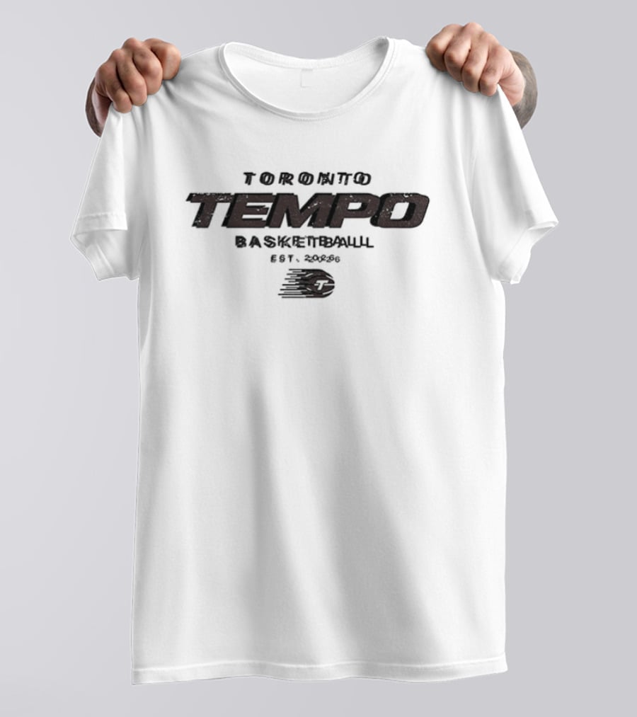 Toronto Tempo Basketball EST 2026 Bold Lettering And Sports T-Shirt