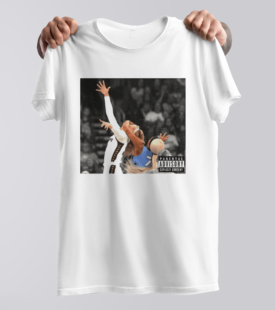 Stand With Sophie Parental Advisory Sophie Cunningham Vs DiJonai WNBA Moment T-Shirt