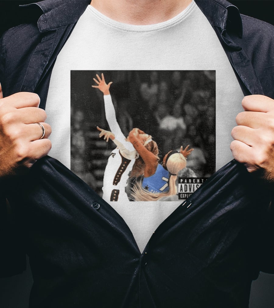 Stand With Sophie Parental Advisory Sophie Cunningham Vs DiJonai WNBA Moment T-Shirt