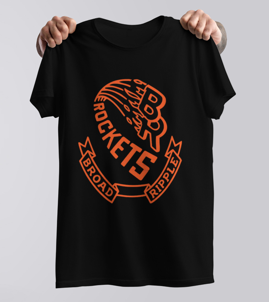 Broad Ripple Rockets BR T-Shirt