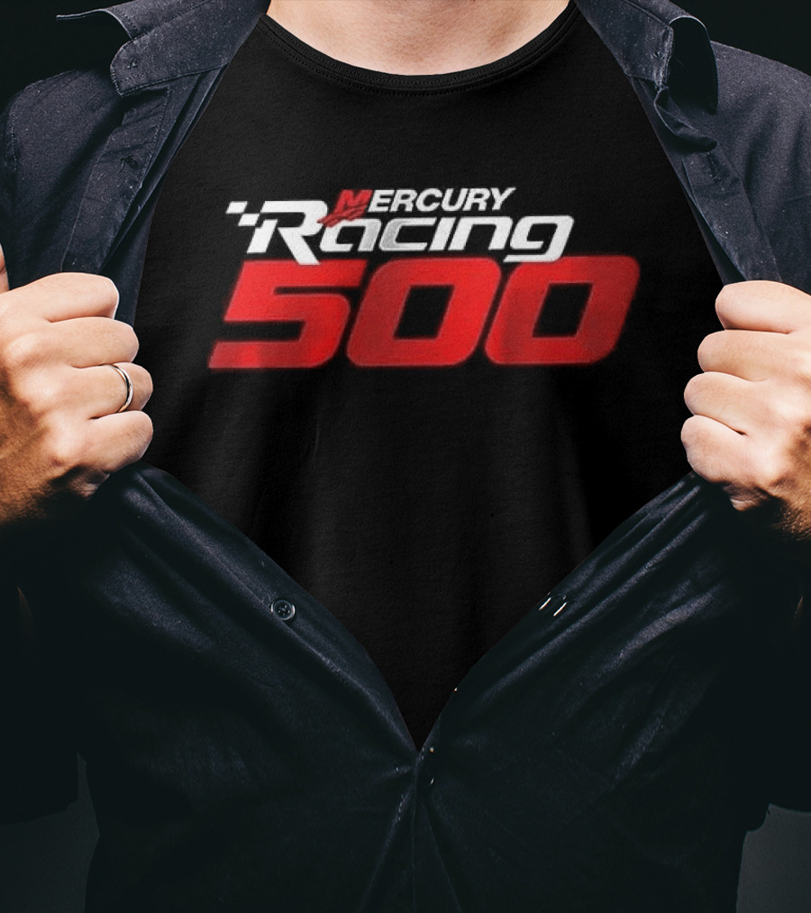 Mercury Racing 500 High Performance Speedboat Racing Men's T-Shirt