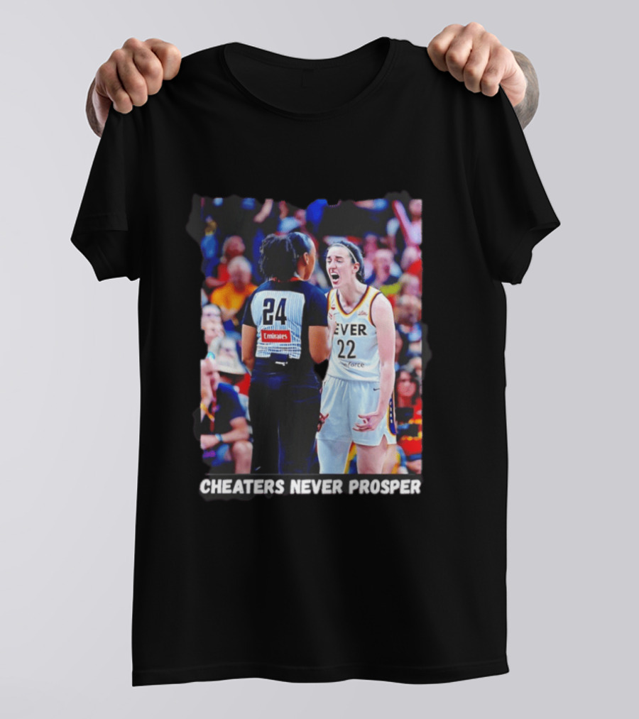 Cheaters Never Prosper 22 Basketball Athlete Intensity Moment T-Shirt