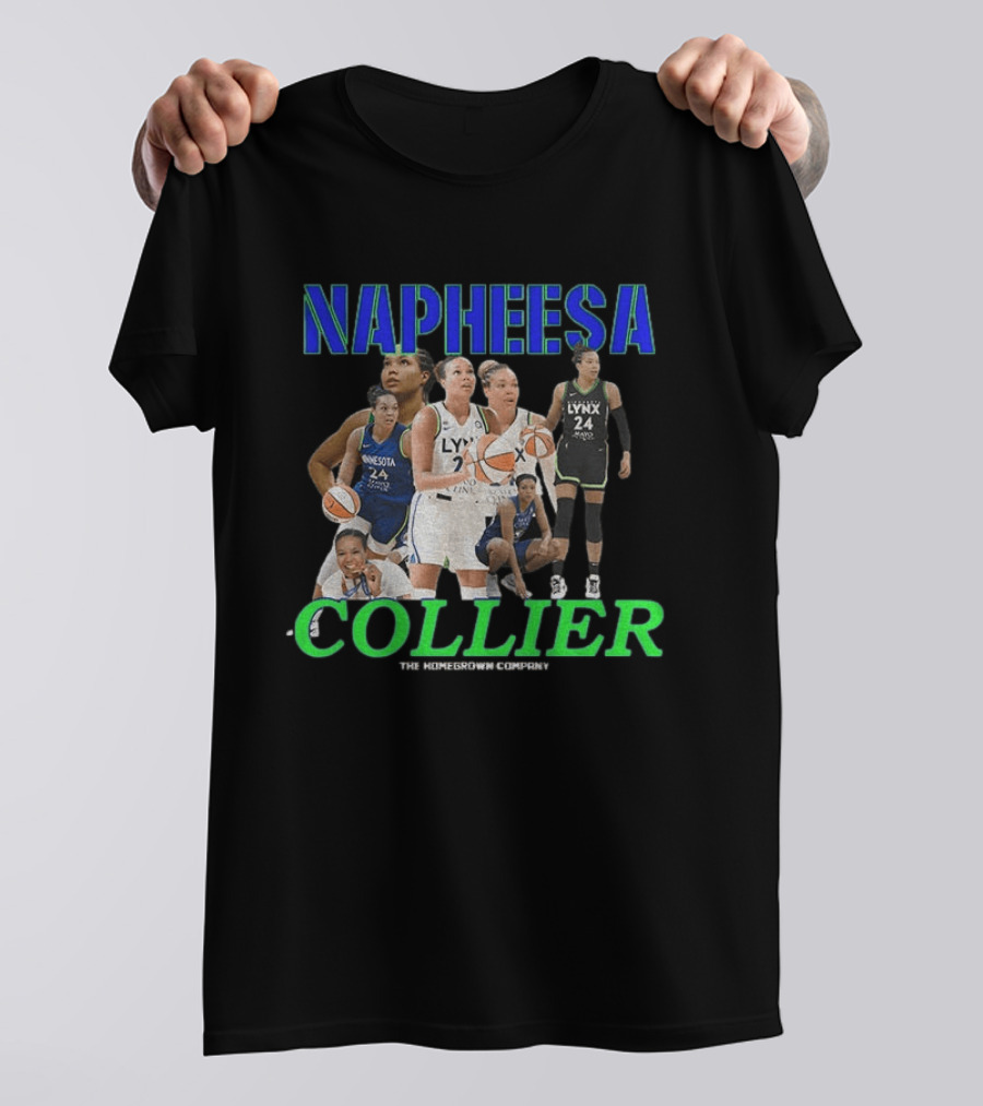 Napheesa Collier MVPhee Queen Of The Court Lynx Basketball Star T-Shirt