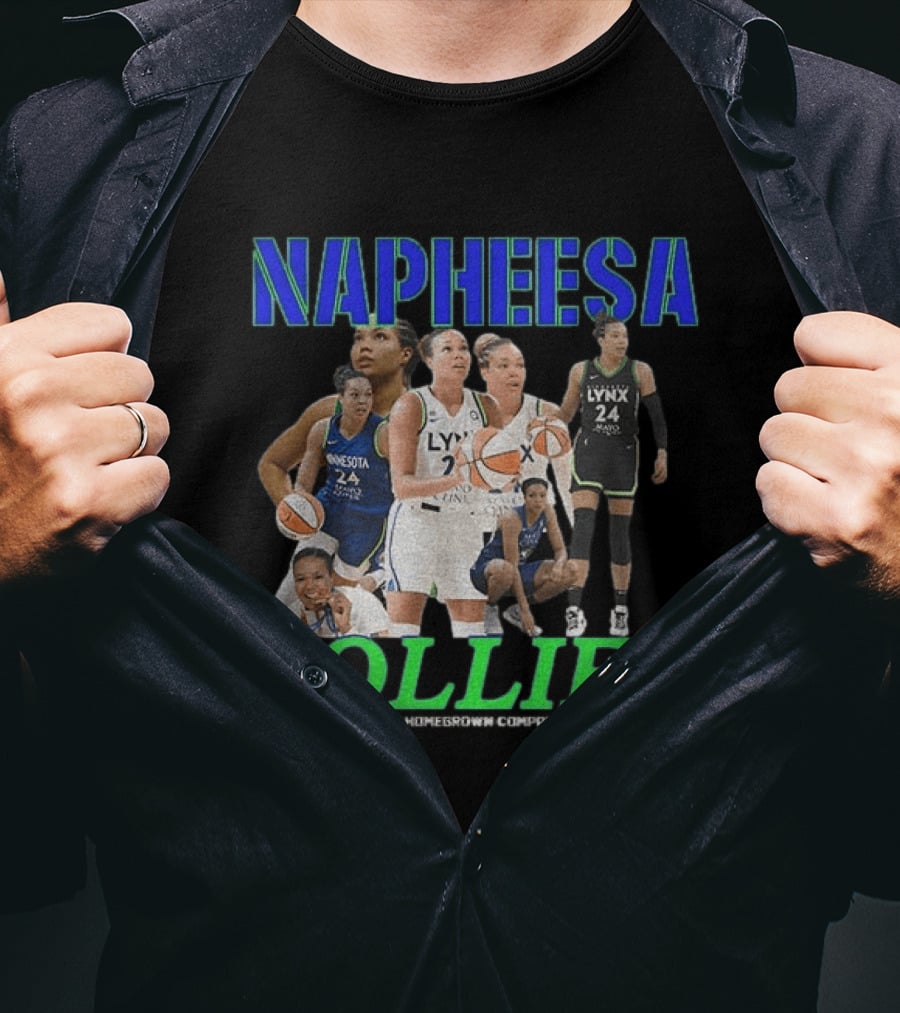 Napheesa Collier MVPhee Queen Of The Court Lynx Basketball Star T-Shirt