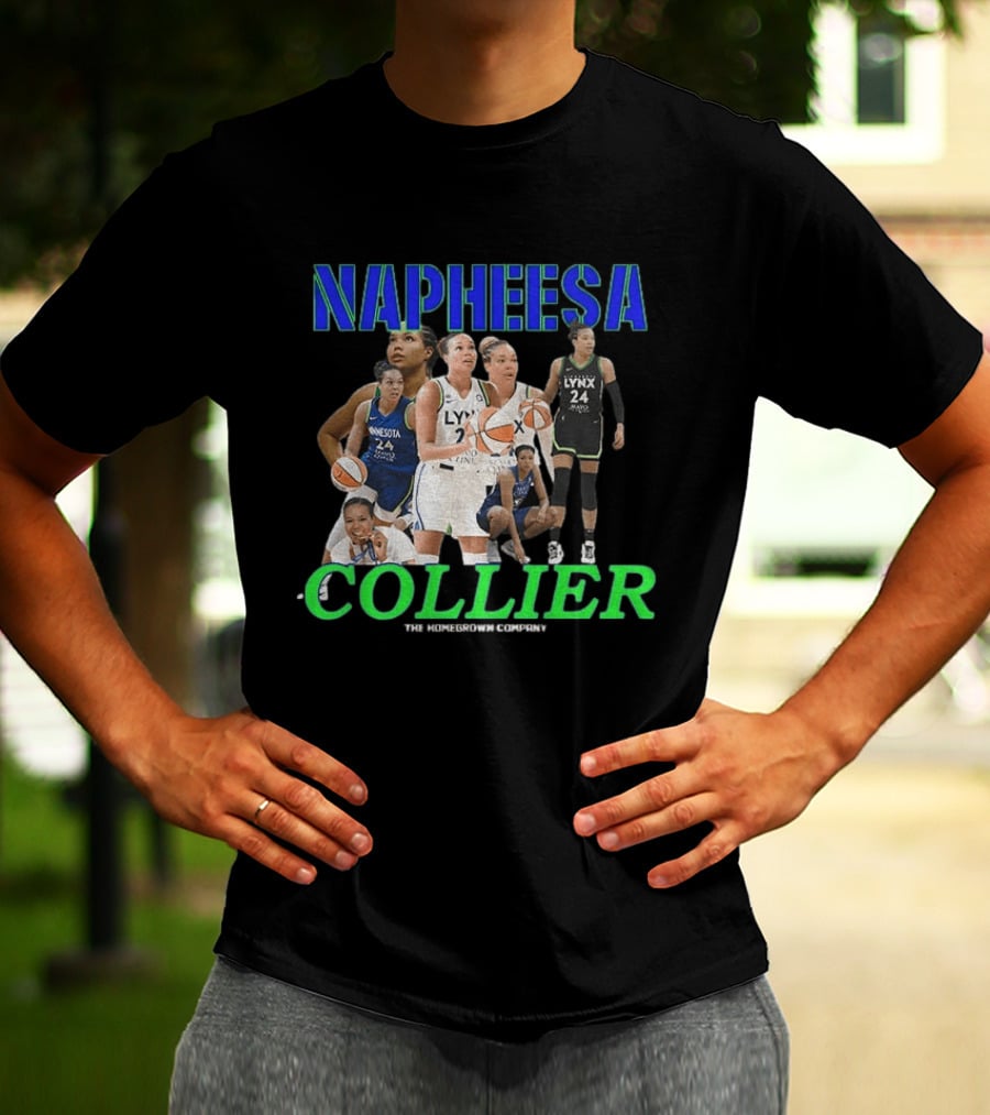 Napheesa Collier MVPhee Queen Of The Court Lynx Basketball Star T-Shirt