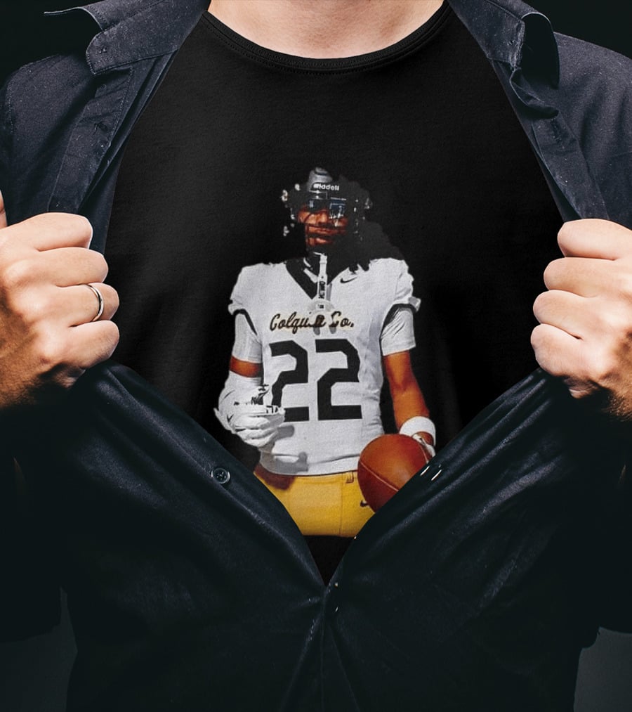 Colquitt County Packers Sean Ethan 22 Football Jersey Player Image T-Shirt