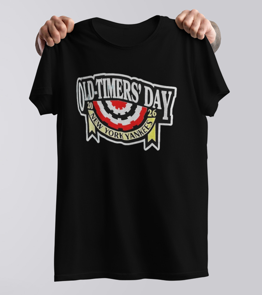 New York Yankees 2026 Old Timers' Day Celebration Event T-Shirt