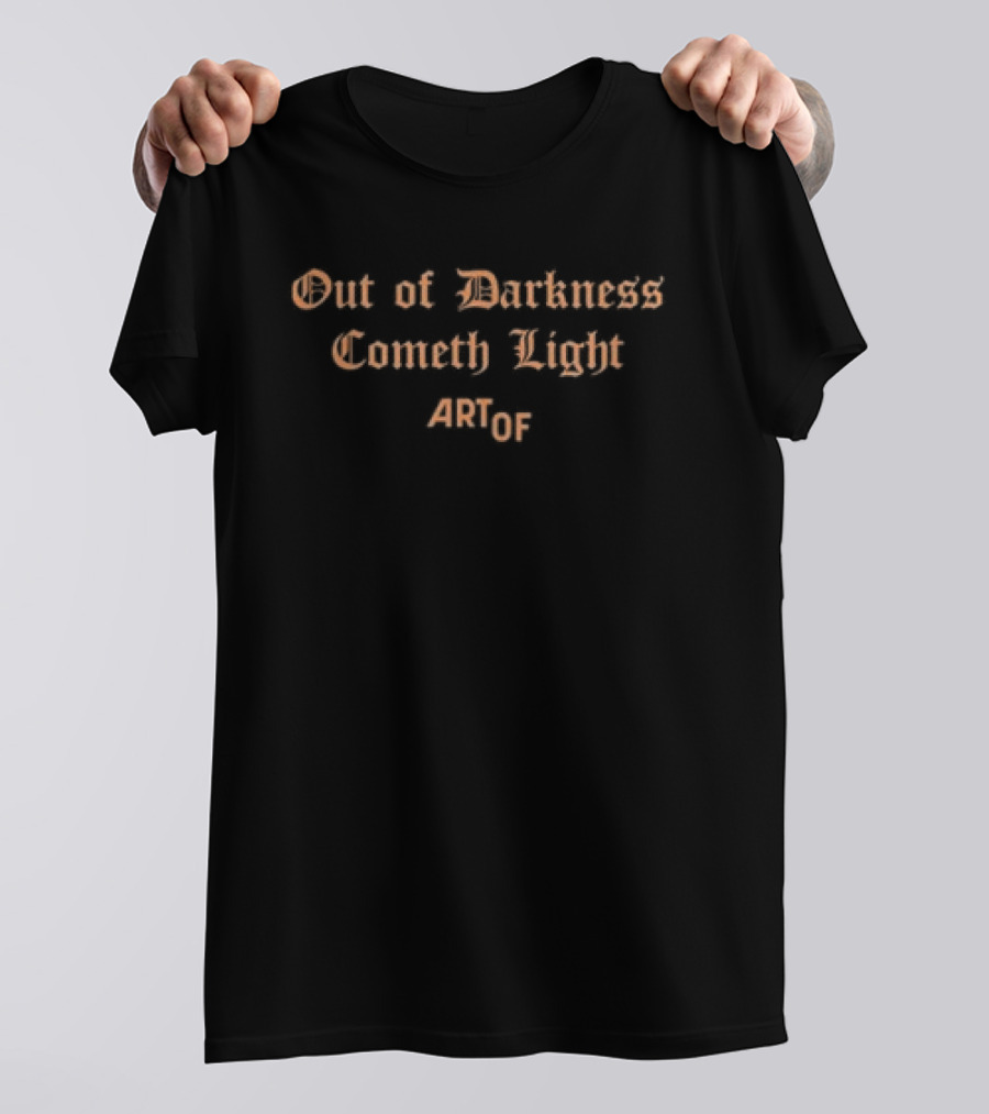Out Of Darkness Cometh Light Wolverhampton Wanderers FC Motto T-Shirt