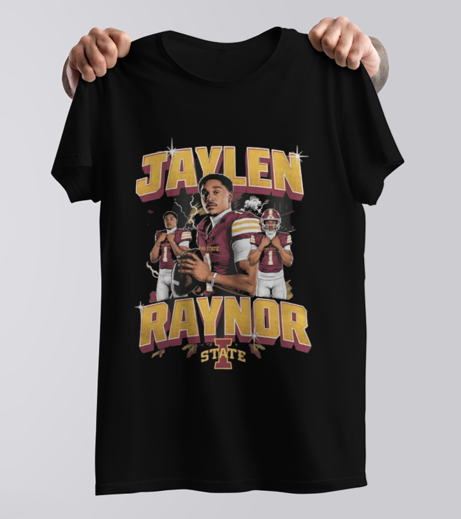 Jaylen Raynor Iowa State Football Quarterback T-Shirt