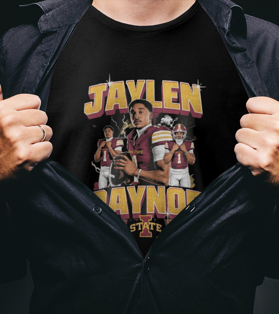 Jaylen Raynor Iowa State Football Quarterback T-Shirt