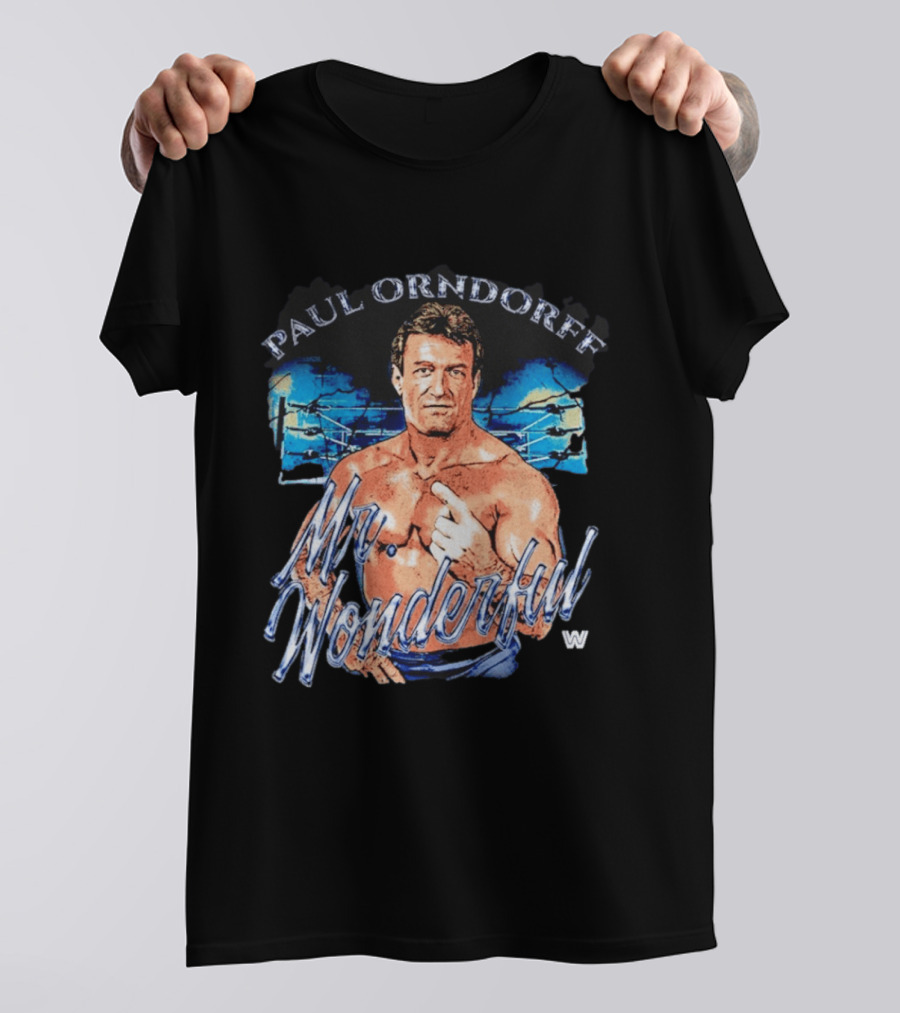 Paul Orndorff Mr. Wonderful WWE Wrestling Legend T-Shirt