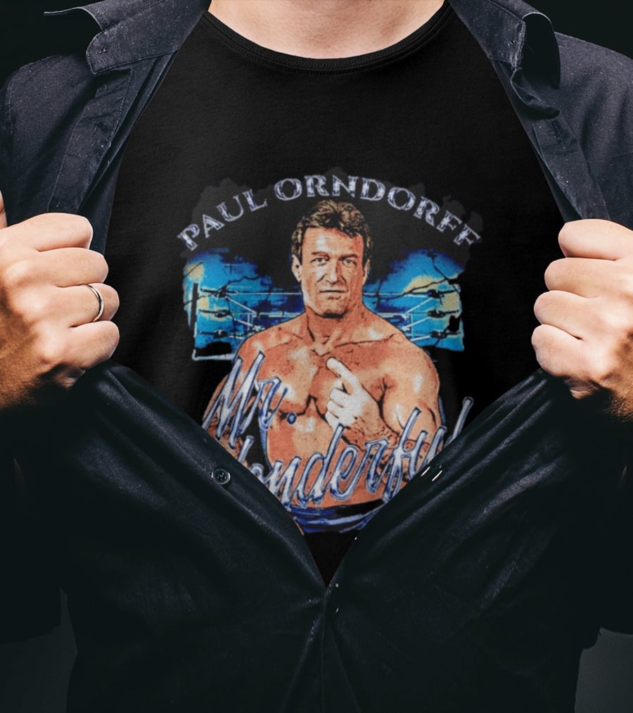 Paul Orndorff Mr. Wonderful WWE Wrestling Legend T-Shirt