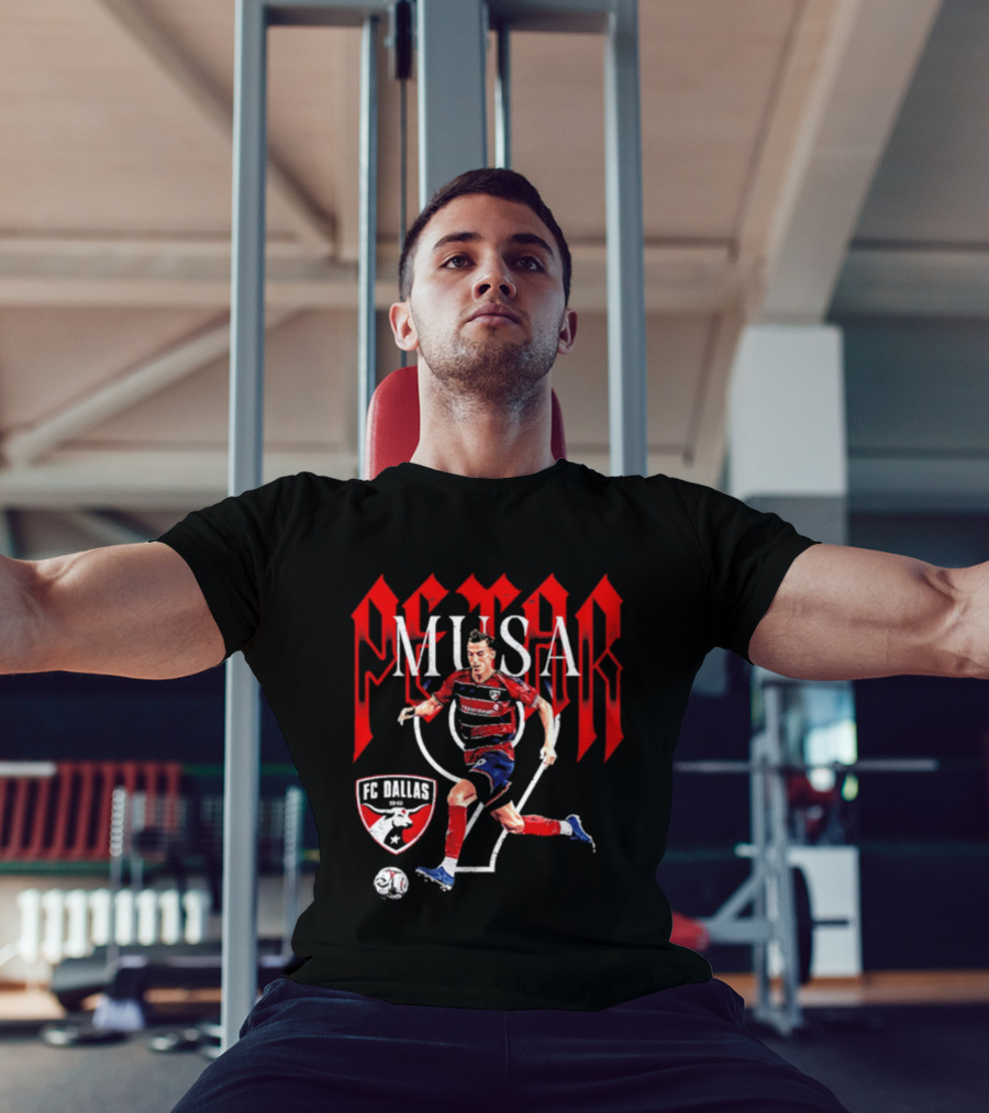 Petar Musa FC Dallas Number 9 Player Soccer T-Shirt