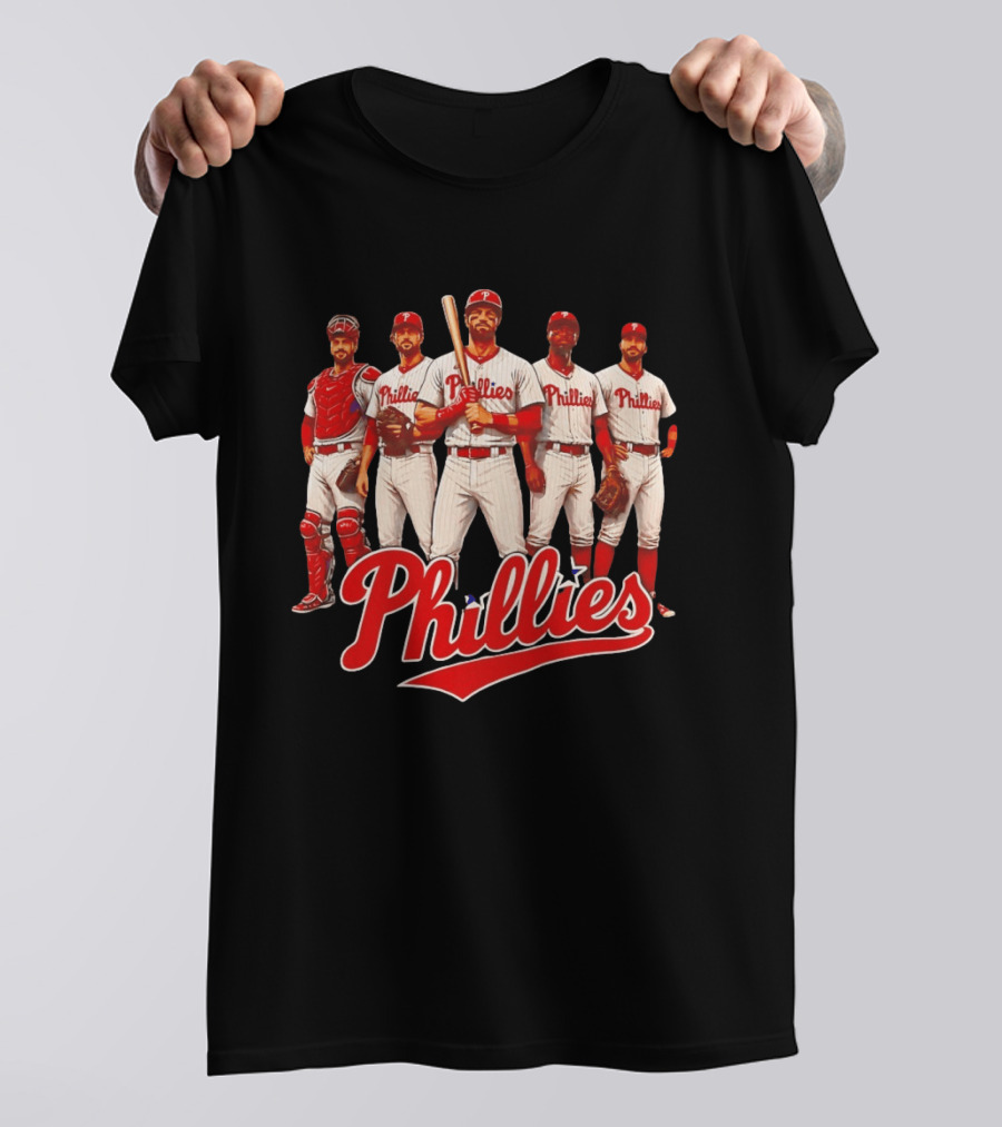 Philadelphia Phillies Field Of Dreams 2026 Team Roster Lineup T-Shirt
