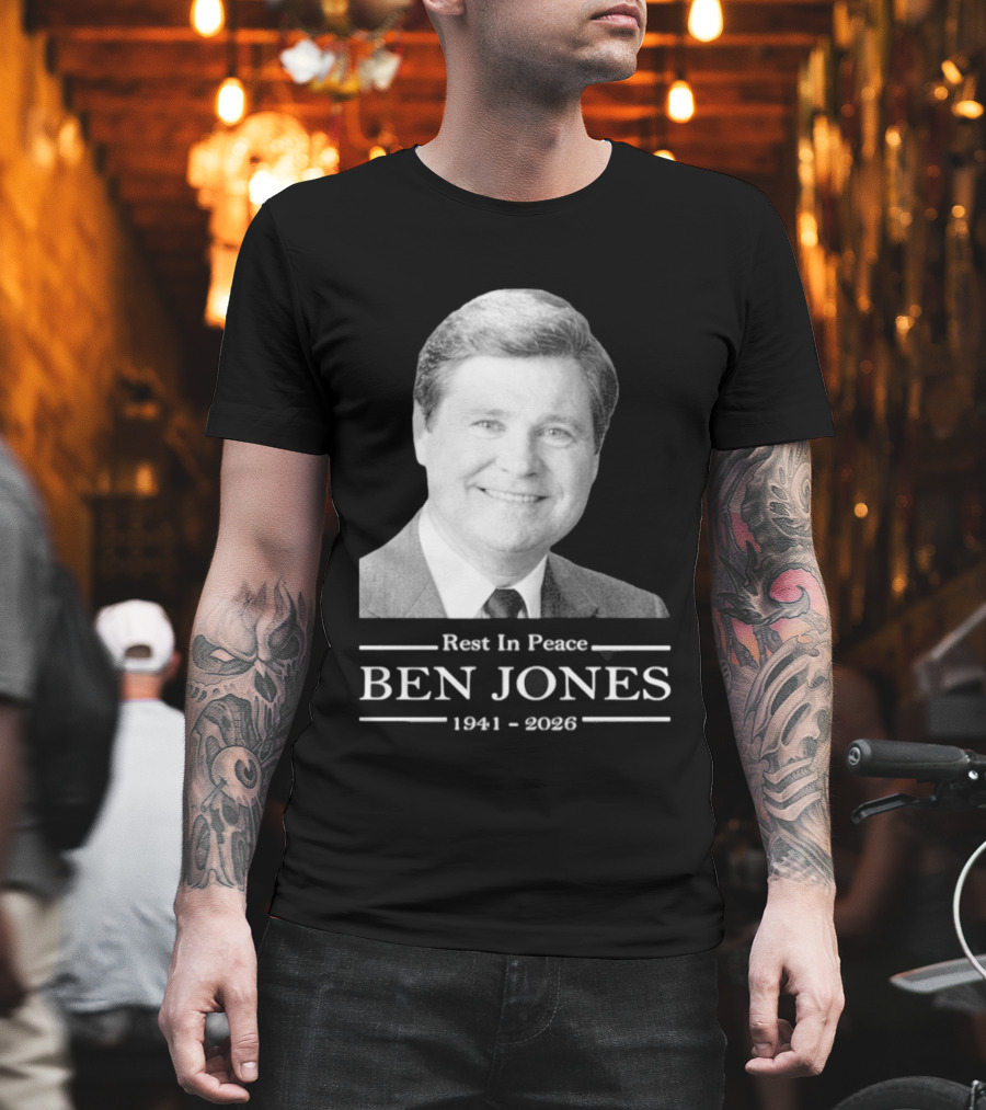 Rest In Peace Ben Jones 1941 2026 Memorial T-Shirt
