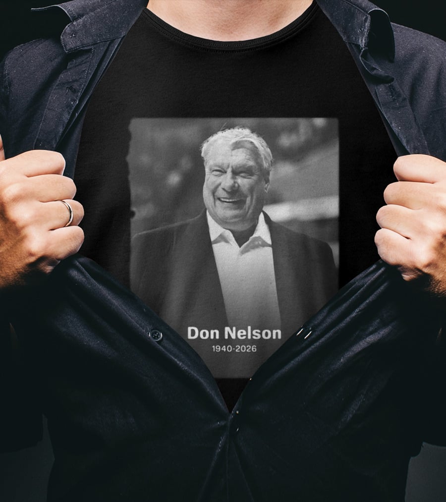 Don Nelson 1940 2026 Basketball Legend Memorial T-Shirt