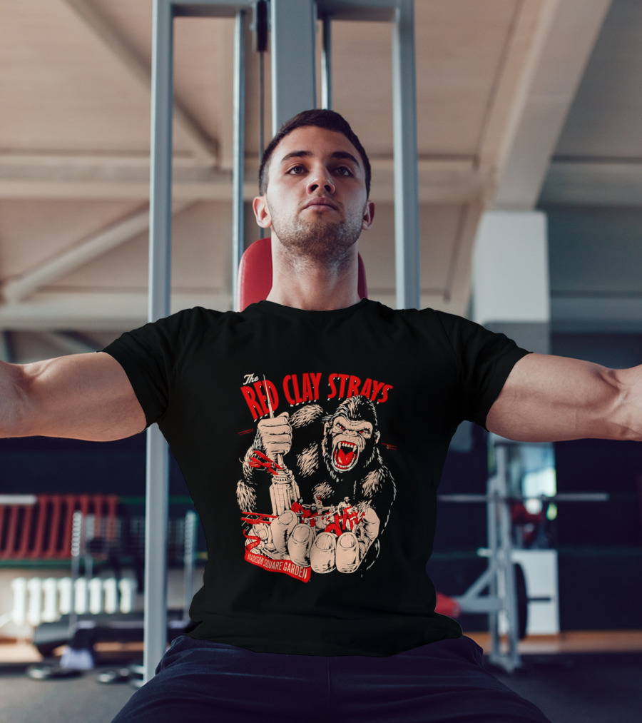 The Red Clay Strays Aug 9 2026 King Kong Madison Square Garden Event T-Shirt