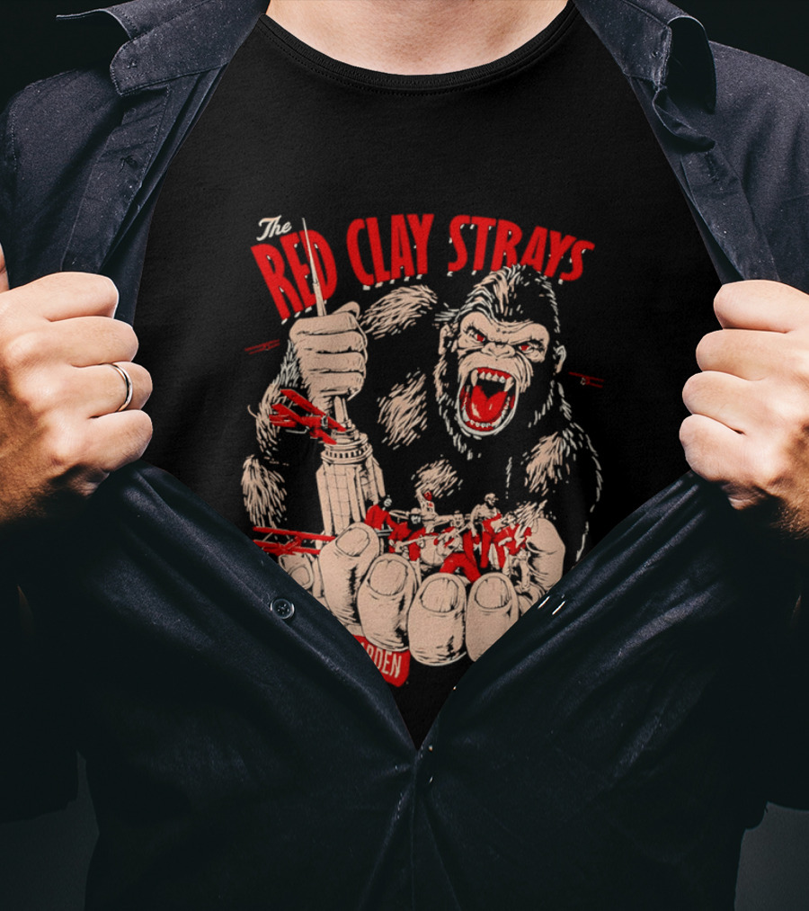 The Red Clay Strays Aug 9 2026 King Kong Madison Square Garden Event T-Shirt