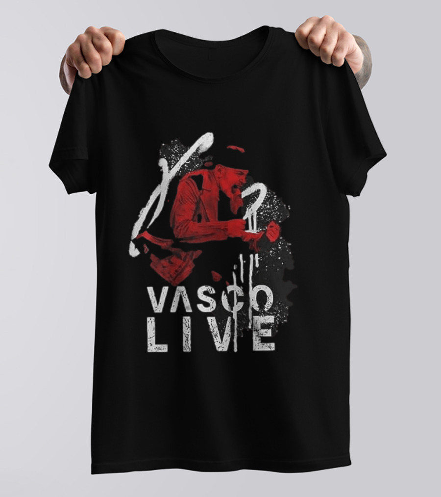Vasco Live Residency Show Roma 2027 T-Shirt