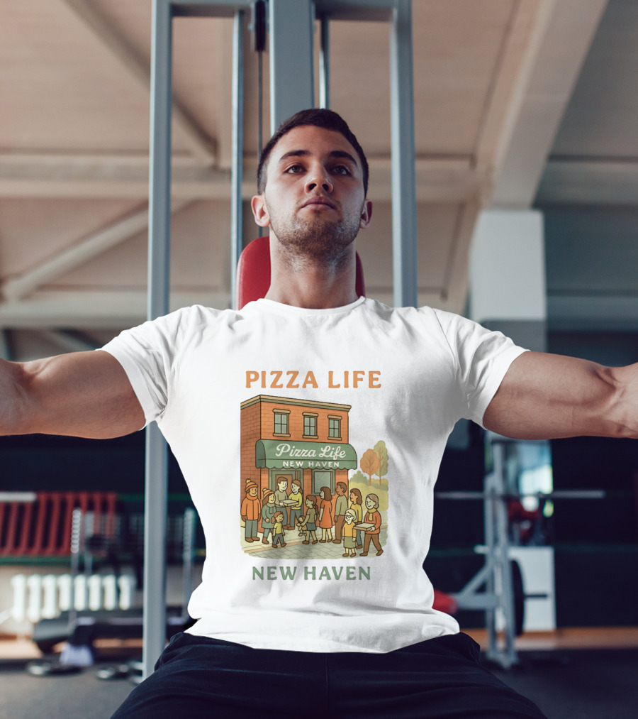 Pizza Life New Haven Family Gathering At Pizzeria T-Shirt