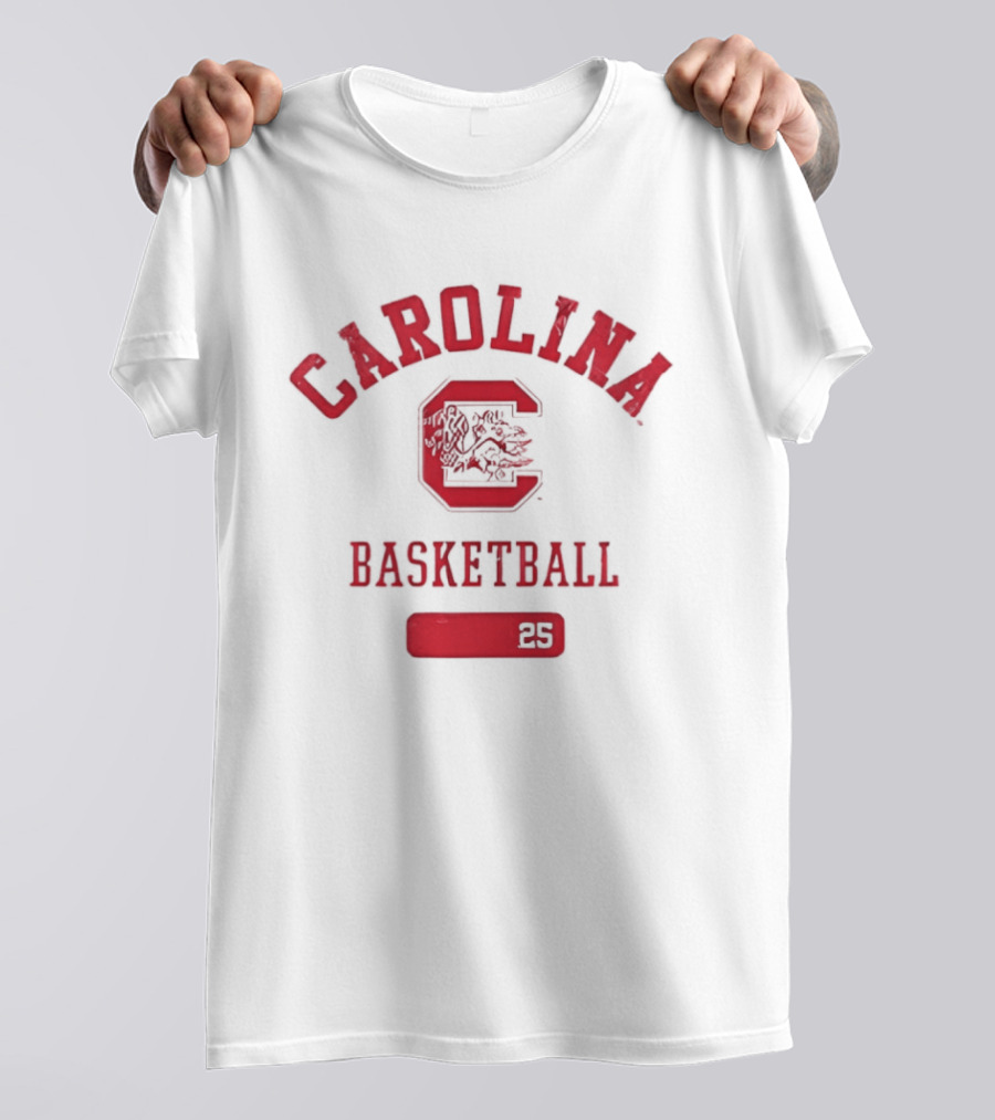 Carolina Basketball 25 South Carolina Gamecocks Raven Johnson T-Shirt
