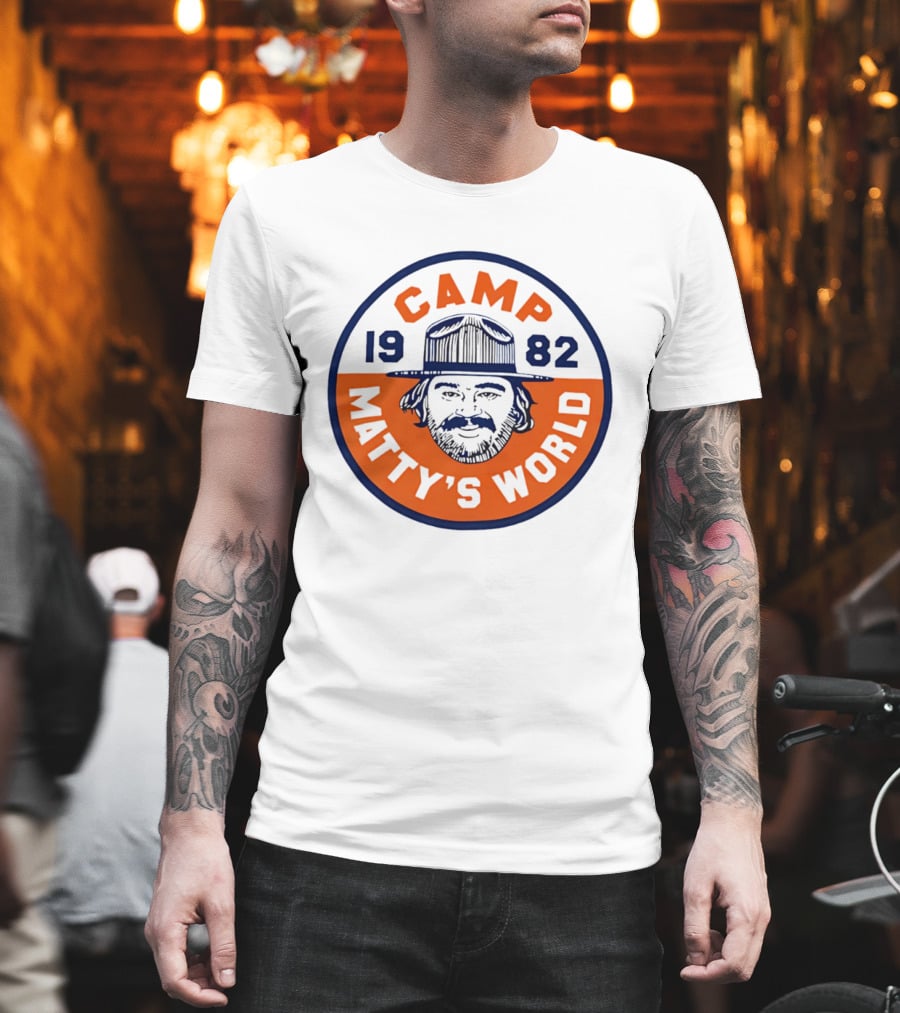 Camp Matty's World 1982 T-Shirt