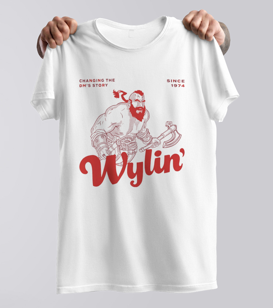 Changing The DM's Story Wylin' Barbarian Since 1974 T-Shirt