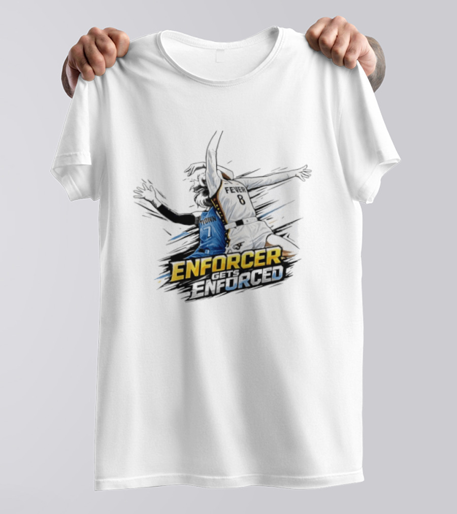 WNBA Enforcer Fever 8 Jumper Action T-Shirt