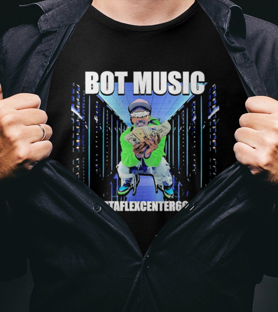 Bot Music Fenixdataflexcenter666 Cash Server Room T-Shirt
