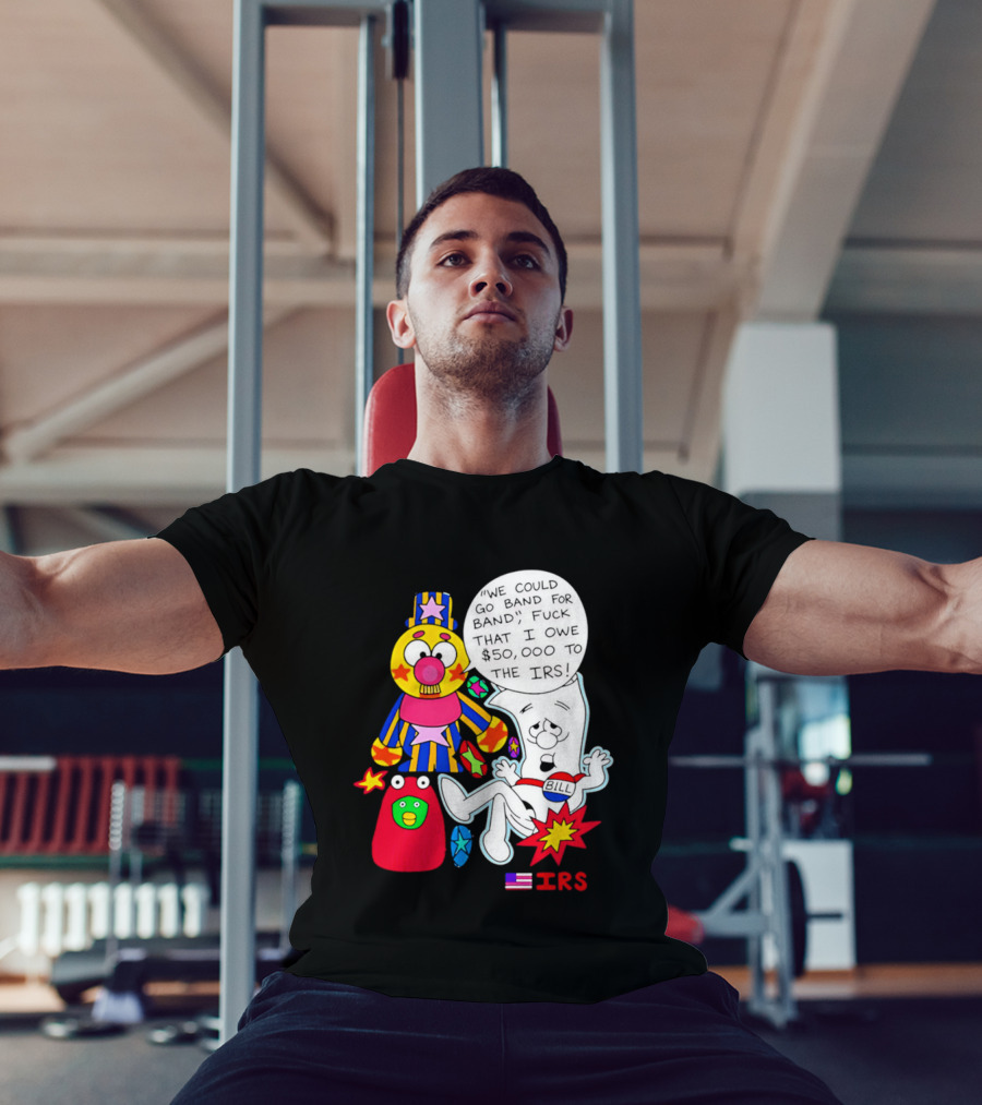 I'm Just A Bill IRS Debt Schoolhouse Rock Clown And Starburst T-Shirt