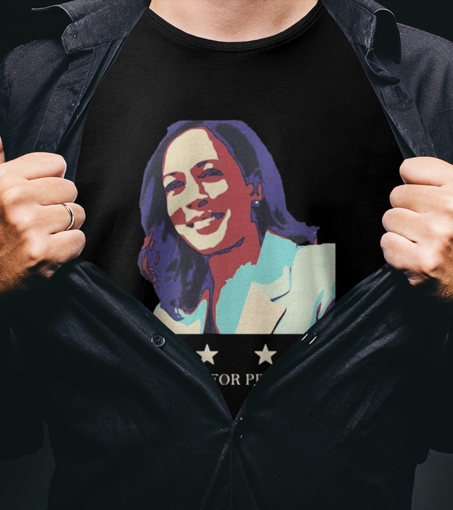 Kamala For President Pop Political Four Star T-Shirt