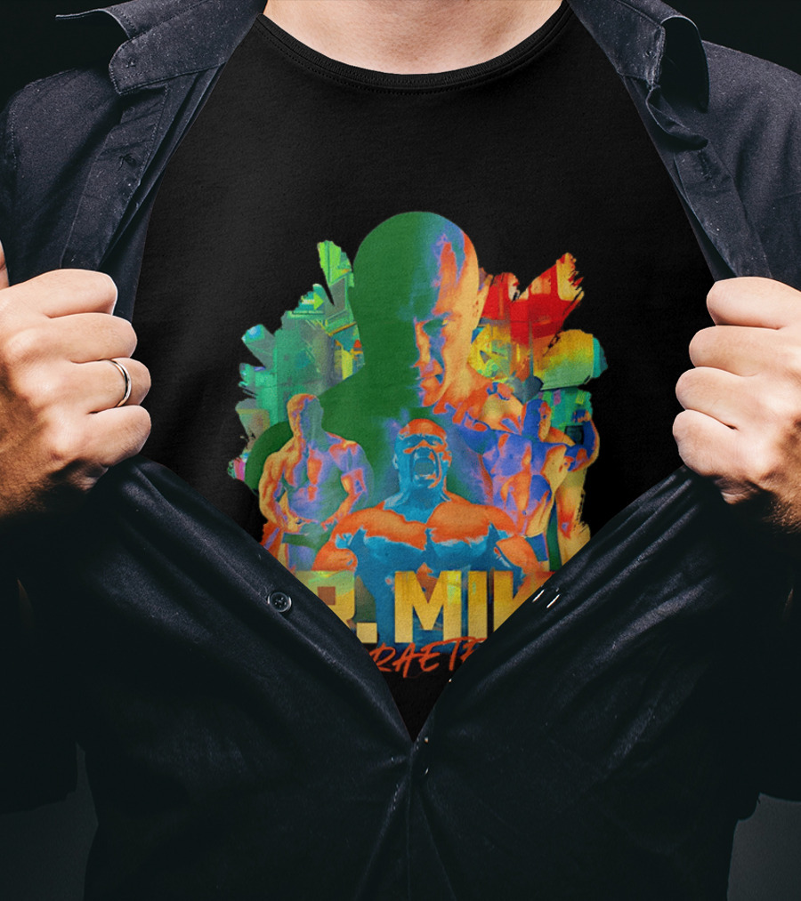 Dr. Mike Israetel Vibrant Fitness Motivational T-Shirt